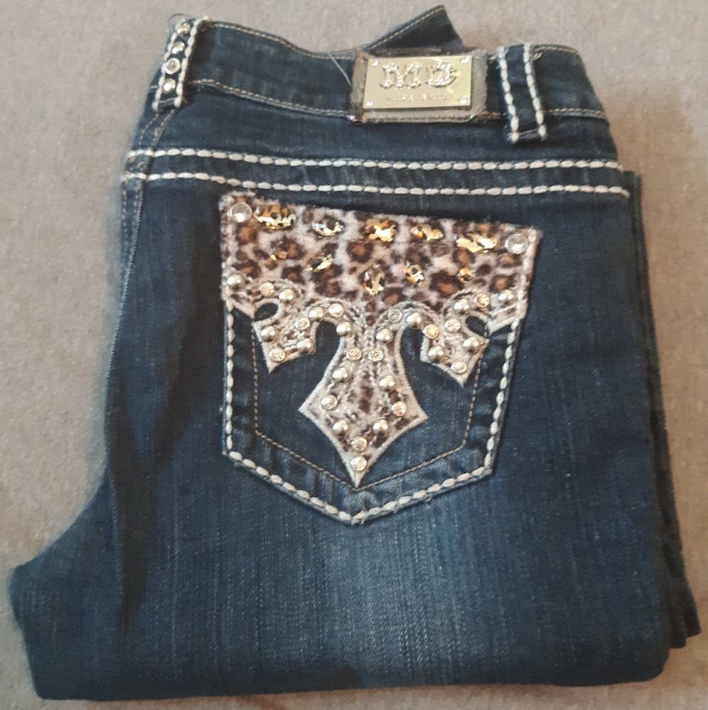 Cheetah print Jean's!